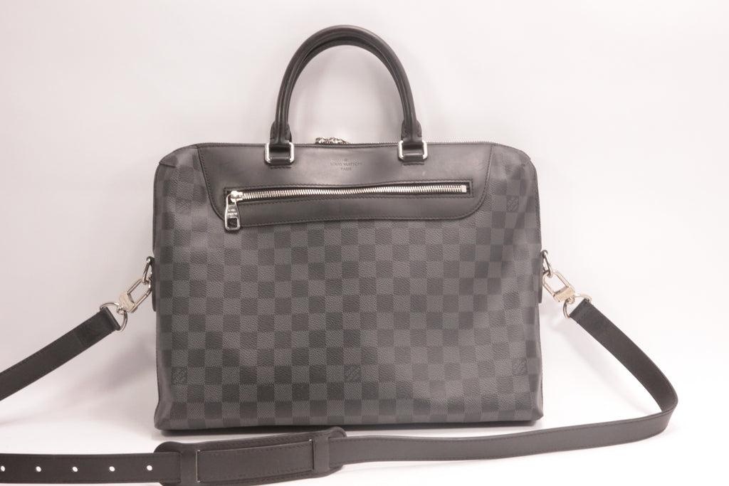 Louis Vuitton Porte Documents Jour Damier Graphite