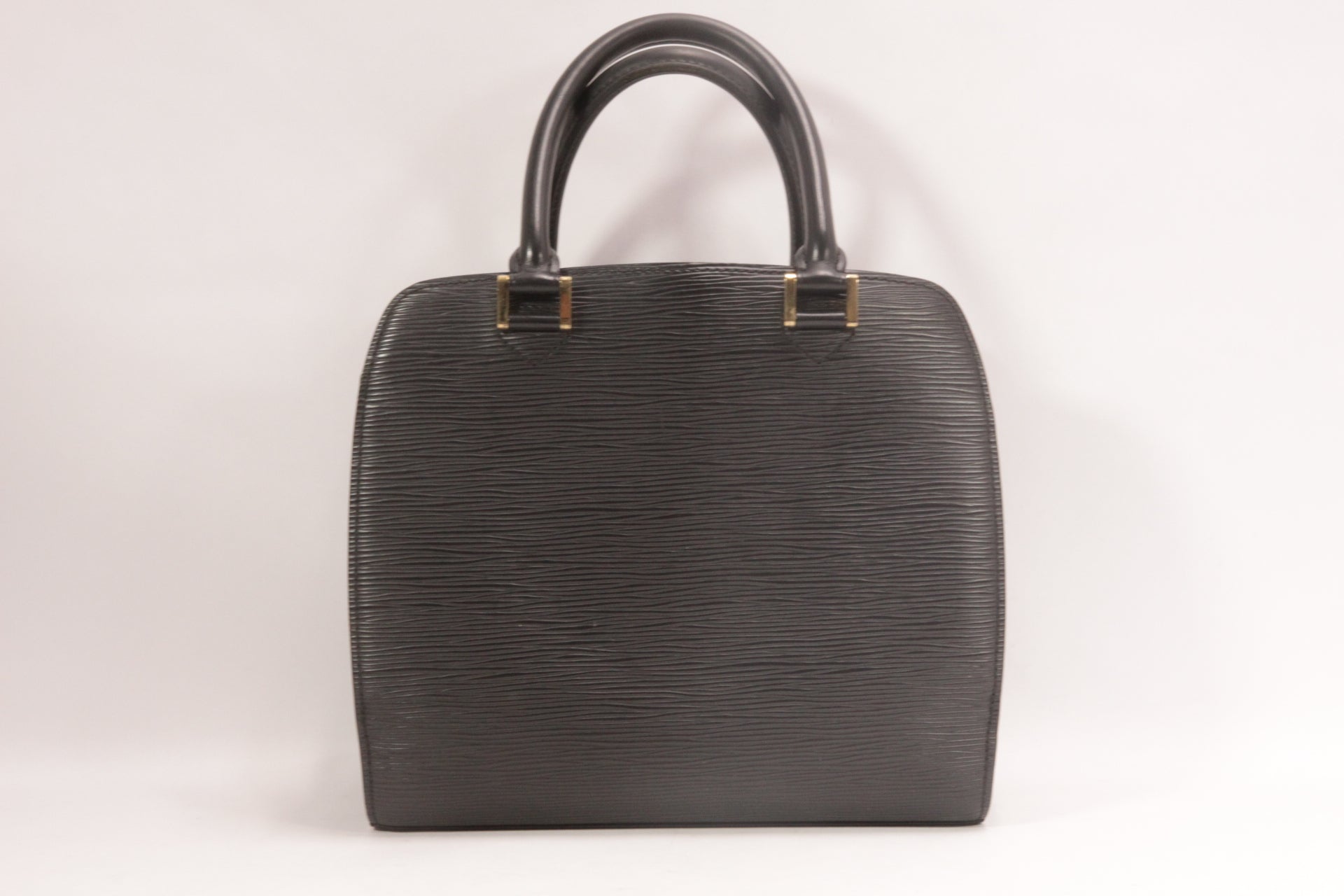 Louis Vuitton Bag Tasche Pont Neuf Electric Epi Leder schwarz Silber