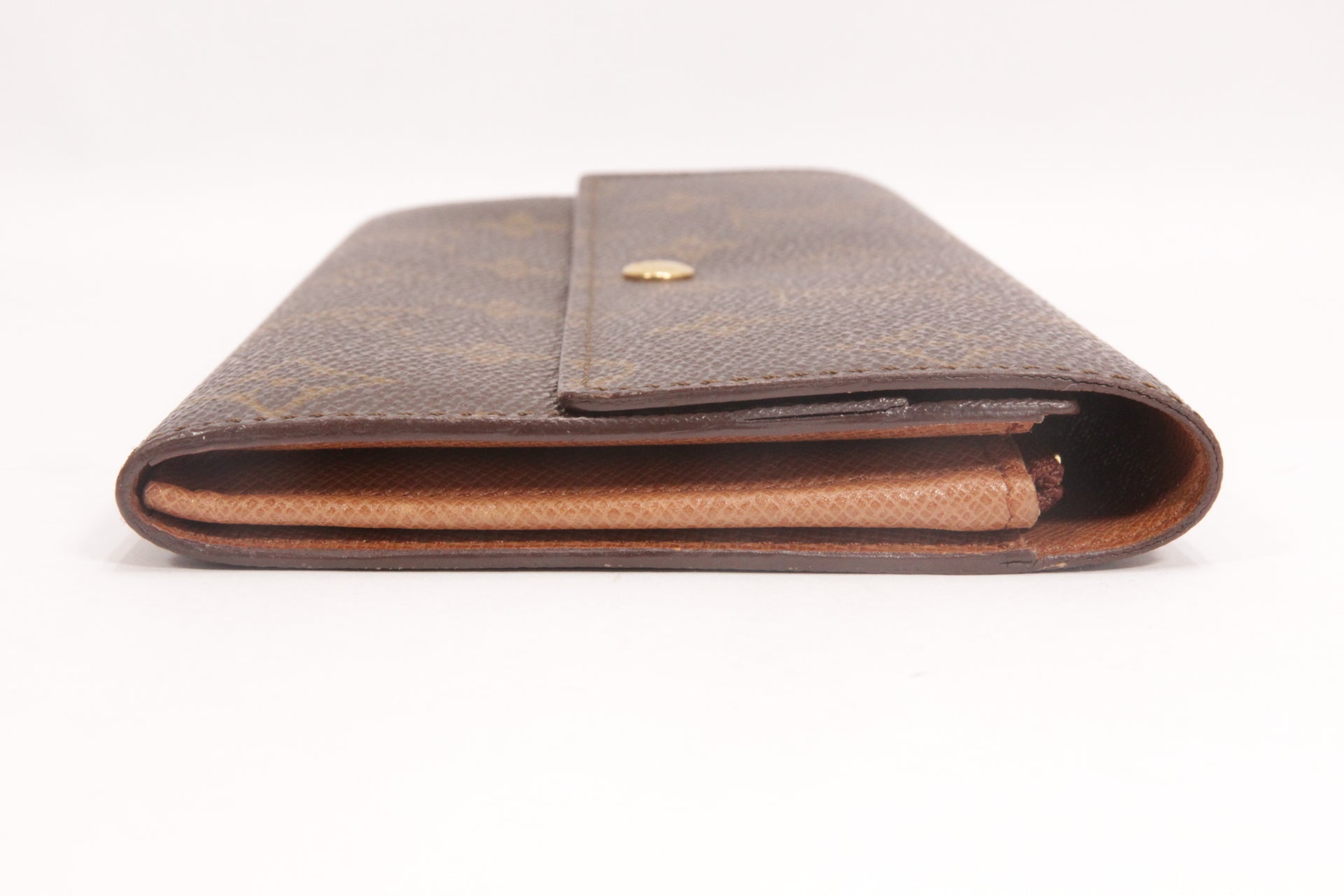 Sarah Wallet in Monogram - Women's Snap Wallet